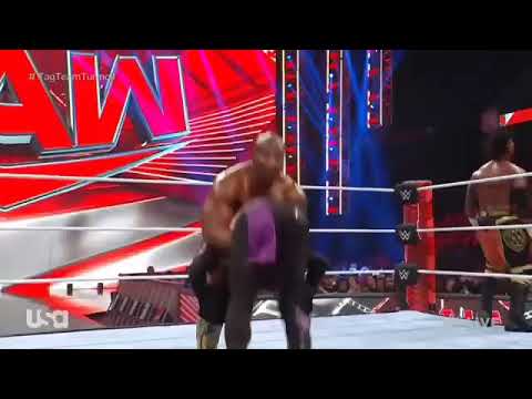 match 2 tag team turmoil match judgement day vs Cedric Alexander Shelton Benjamin raw 1/9/23