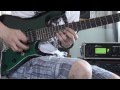 Dream Theater - The Shattered Fortress - Guitar solo performance by Cesar Huesca (HD)