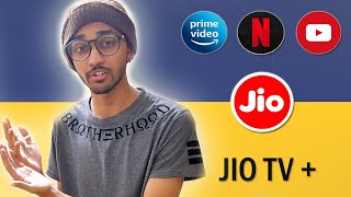 Single Sign-in For 12 OTT Platforms | JIO TV+ | TECHBYTES