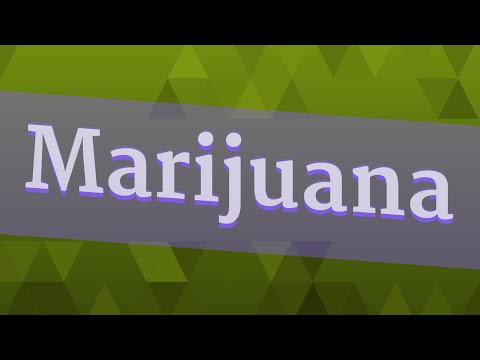 MARIJUANA pronunciation • How to pronounce MARIJUANA