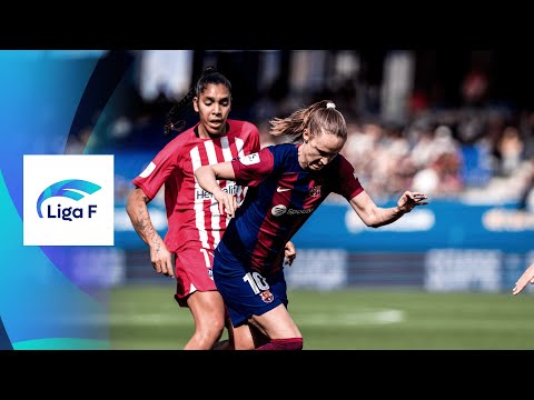 HIGHLIGHTS | Barcelona vs. Atletico Madrid (Liga F 2023-24 Matchday 18)