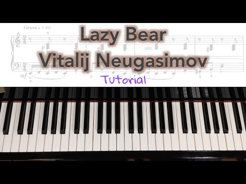 Lazy Bear by V. Neugasimov - TUTORIAL