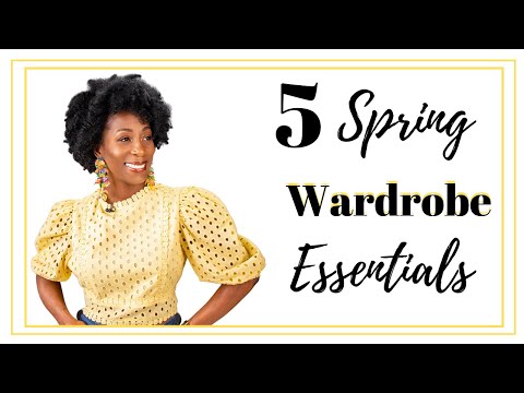 5 Must Haves For Your Spring Wardrobe 2021 | Women Over 40