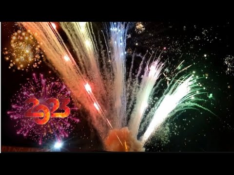 MERIAH!!! Pesta Kembang Api Paling Keren Malam Tahun Baru 2023, Discovery Mall Bali