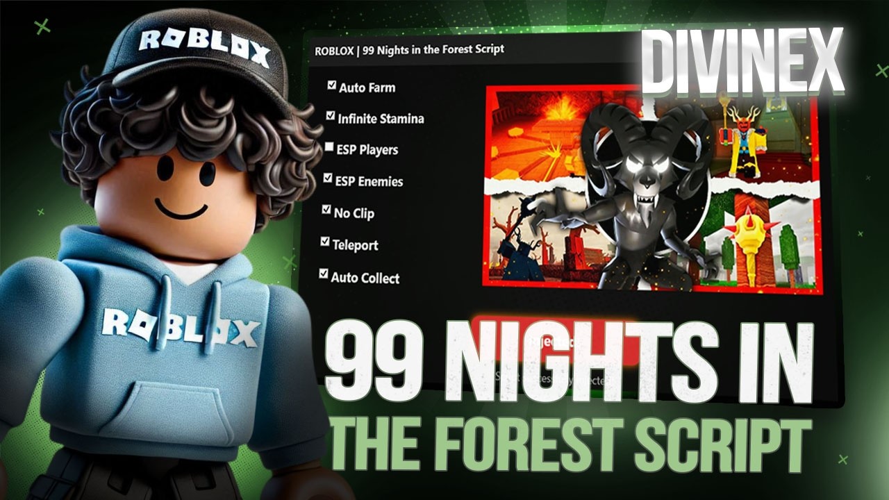 99 Nights In The Forest Script | 99 Nights In The Forest | Auto Night, INF ITEMS, Auto Farm [Free]