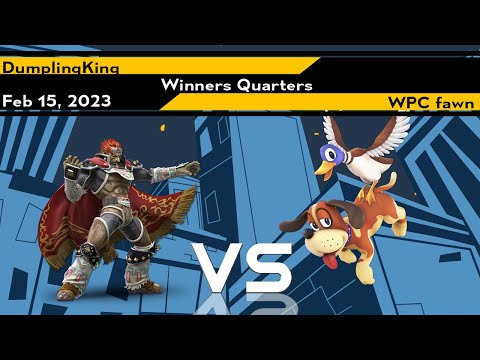 Xeno280 - DumplingKing (Ganondorf) vs fawn (Duck Hunt) - SSBU Ultimate Tournament