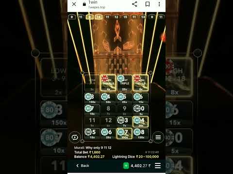 10k profit lightning Dice 🎲🎲#casino #lightningroulette #onlinecasino #roulette #shorts