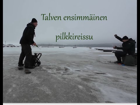 Talven ensimmäinen pilkkireissu