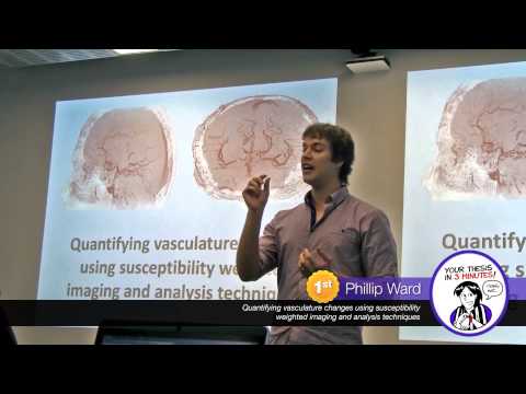 Three Minute Thesis - Phillip Ward - Winner