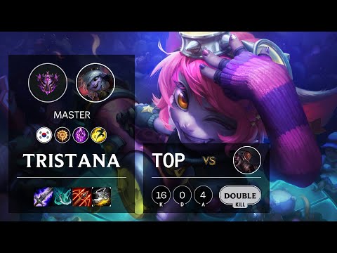 Tristana Top vs Lucian - KR Master Patch 10.22