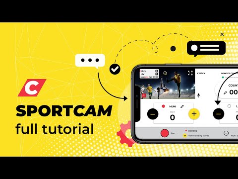 Komplett SportCam Tutorial: Live-Spielübertragung mit Anzeigetafel von Ihrem Mobilgerät meistern