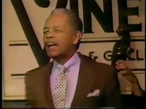 Billy Eckstine--Vine St  Bar and Grill, Hollywood, 1992