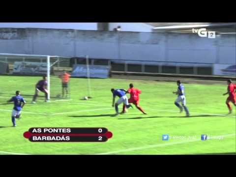 C.D. As Pontes  ( 0-2 )  U.D. Barbadás,  -  7ª Jornada,  Resumen, goles y declaraciones
