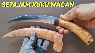 Download lagu SIMPLE DAN KEREN CARA MEMBUAT GAGANG DAN SARUNG PISAU KUKU MACAN@bangsyam22 mp3