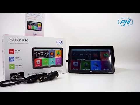 PNI L910 PRO GPS navigation system with sun visor English Version