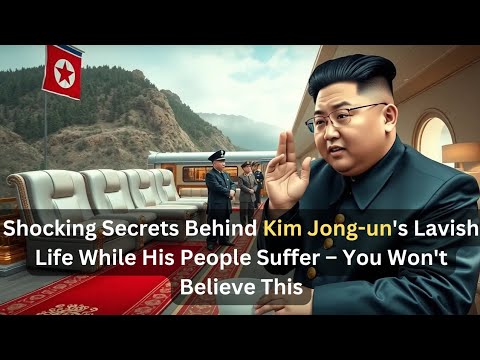 Unveiling Kim Jong-un's Shocking Lavish Lifestyle Amid North Korea's Struggling Masses