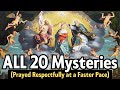 ALL MYSTERIES FAST ROSARY For Those Pressed For Time Joyful Luminous Sorrowful Glorious