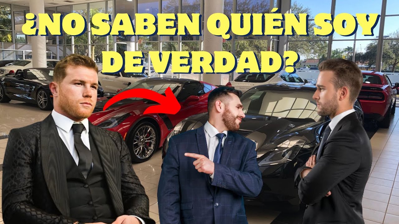 El dueño de TIENDA FERRARI DISCRIMINÓ a CANELO por ser MEXICANO sin SABER quién ERA