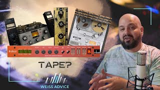 Video thumbnail for Tape Emulator Shootout - UA Studer A800, Zulu 500, Make Believe Mixhead, Overloud Tapedesk by Weiss Advice