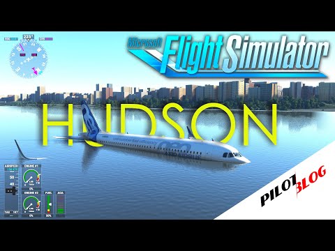 Miracle on Hudson. Microsoft Flight Simulator 2020 by Real Pilot