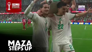 Maza makes it three for Algeria