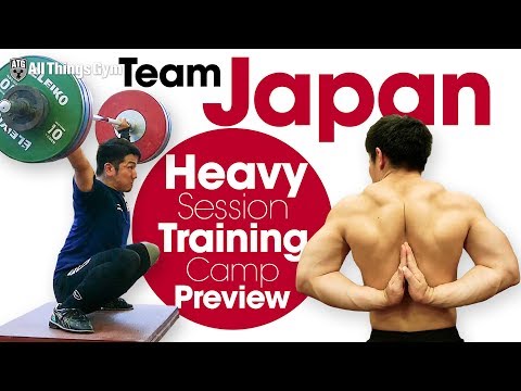 Team Japan 🇯🇵 Heavy Training Session Preview