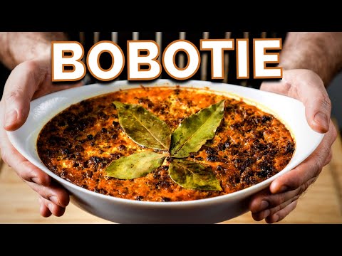 Traditional Cape Malay Bobotie (Classic South African Food)