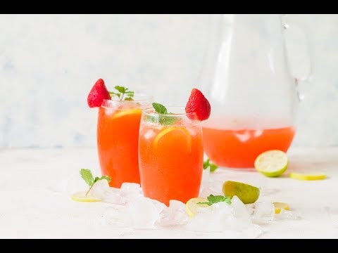 Fresh Strawberry Lemonade