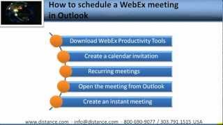 WebEx - Schedule a WebEx Meeting in Outlook.mp4