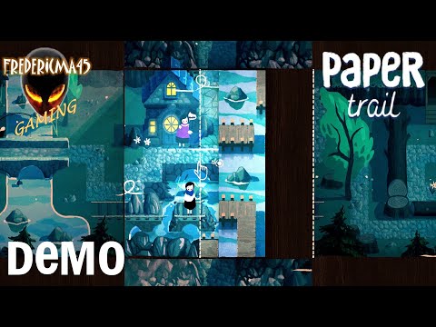 Paper Trail FULL DEMO Walkthrough (Puzzle Adventure Game) - YouTube