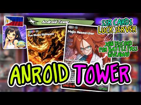 ANDROID Tower Teams in Anime Card Clash #roblox #anime