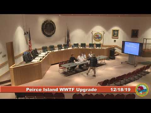Peirce Island Waste Water Treatment Facility 12.18.19