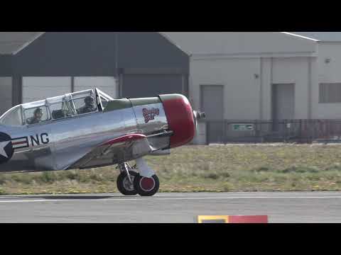 C0078G-CJWE / NG481273, CCF-T6, Harvard IV, "Dazzling Debs". Departing Shobdon EGBS 4K SONY AX700