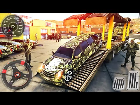 Real Army Vehicle Transport 3D - Cargo Airplane Simulator 2023 - Android GamePlay