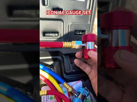 ICON AC GAUGES WORTH THE MONEY? #mechanic #automobile #automotivetools #mechaniclife