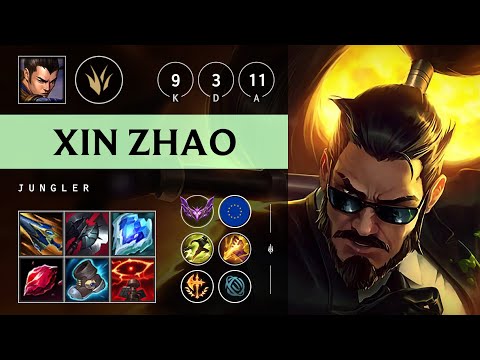 Xin Zhao Jungle vs Rek'Sai: Rampage - EUW Master Patch 25.S1.1
