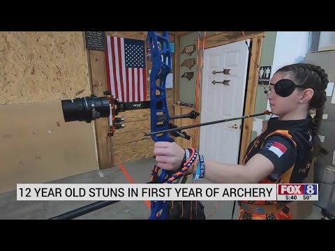 Local girl finding national success in the world of archery