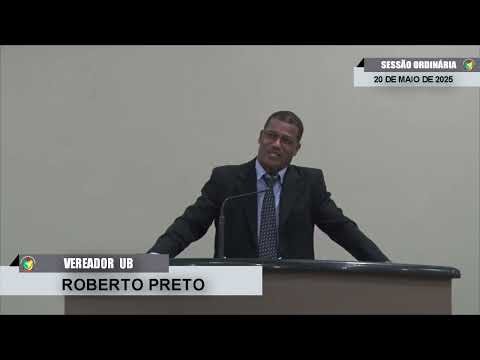 CMBTE - USO DE TRIBUNA PELO VEREADOR ROBERTO PRETO - UB.