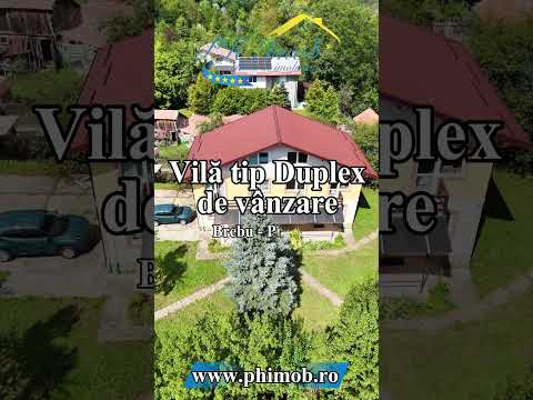 Vila tip duplex de vanzare Brebu, Prahova — Video