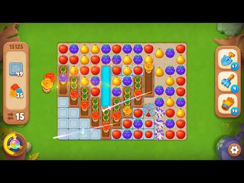 Gardenscapes Level 15125 No Boosters