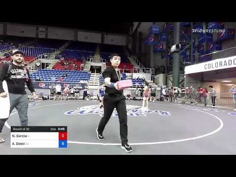 94 Lbs Round Of 32 - Nicholas Garcia, Illinois Vs Ayden Dodd, Ohio 47fa