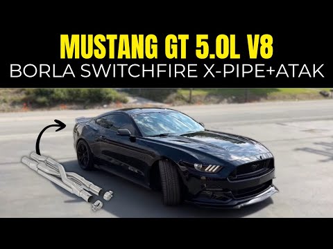 2017 Ford Mustang GT 5.0L V8 w/ Borla Switchfire X-Pipe & Atak Axle-Back!