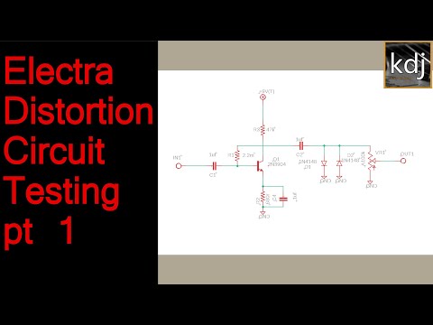 Electra Distortion Circuit Testing - Pt. 1 | Schematic Review & Mods