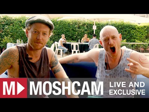 Biffy Clyro talk fan tattoos, golf retreats and tomfoolery (at Soundwave Festival) | Moshcam