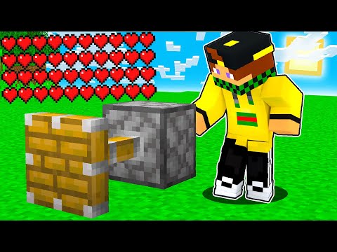 MINECRAFT MA SE ATTIVI UN PISTONE = MOLTIPLICHI LA VITA *99999 CUORI*