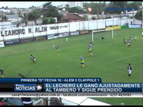 Primera D 2013 2014 fecha 16   Alem 2 Claypole 1
