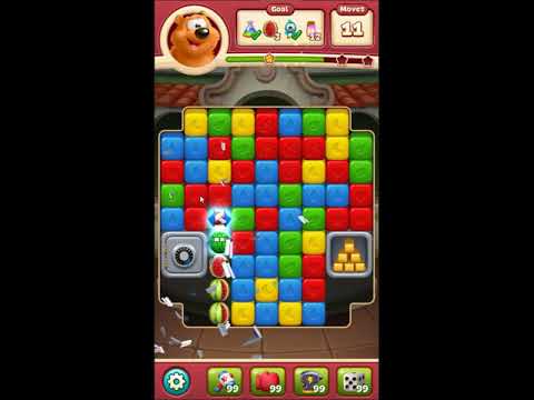 Toon Blast Level 3731 - NO BOOSTERS 🐻🐺🐱 | SKILLGAMING ✔️