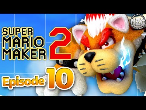 Story Mode Ending! Meowser Final Boss! - Super Mario Maker 2 Gameplay Walkthrough - Part 10