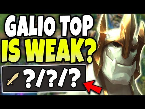 Twitch Chat said: GALIO TOP IS WEAK DONT PICK HIM...Then something...EXTRA BROKEN HAPPENED 🔥