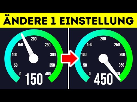 Schnelleres Internet durch das Umlegen von nur einem Schalter